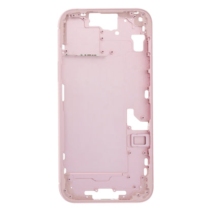 For iPhone 15 Plus Middle Frame Bezel Plate with Side Keys + Card Tray, China Version, US Version, CE EU Version
