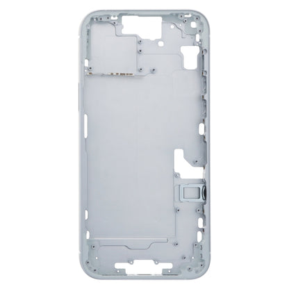 For iPhone 15 Plus Middle Frame Bezel Plate with Side Keys + Card Tray, China Version, US Version, CE EU Version