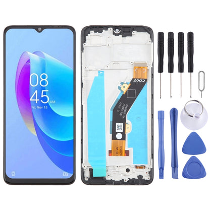 OEM LCD Screen Digitizer Full Assembly With Frame, For Tecno Spark 20 Pro 4G KJ6, For Tecno Spark 20C BG7n, For Tecno Spark 10C KI5k, For Tecno Spark Go 2023 BF7n, For Tecno Spark 10 Pro KI7