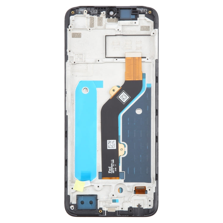 LCD Screen Digitizer Full Assembly With Frame, For Infinix Smart 6 Plus
