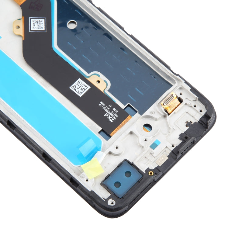 LCD Screen Digitizer Full Assembly With Frame, For Infinix Smart 6 Plus