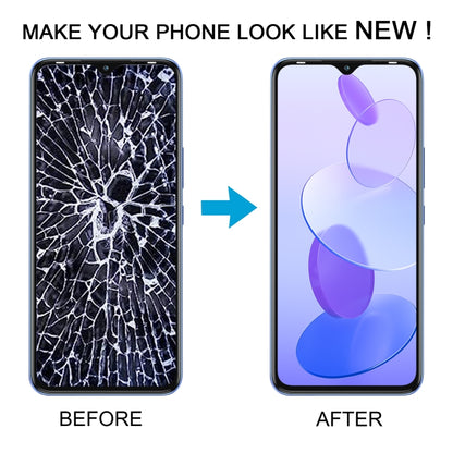 LCD Screen Digitizer Full Assembly With Frame, For Infinix Smart 6 Plus