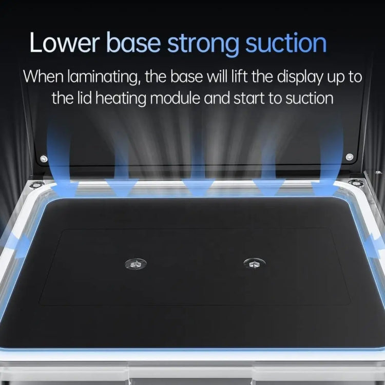 QianLi iWhole TH800 One-Button Intelligent Touch Screen Airbag Style LCD Screen Laminating Machine, EU Plug, US Plug