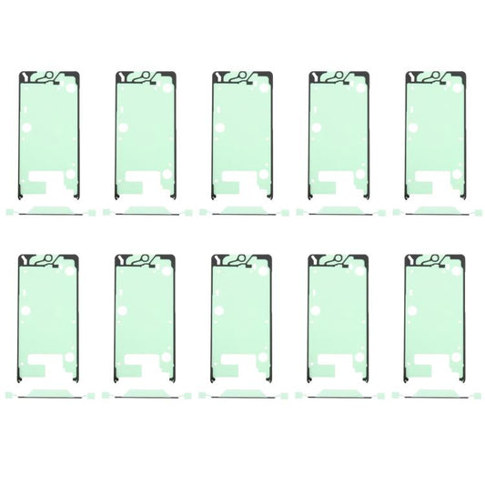 10pcs Front Housing Adhesive, For Galaxy S26+ SM-S947B, For Galaxy S26 Ultra SM-S948B, For Galaxy S26 SM-S942B, For Galaxy S25 FE SM-S731B, For Galaxy Z Flip7 SM-F766B, For Samsung Galaxy S25 SM-S931B, For Samsung Galaxy S25+ SM-S936B
