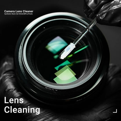 2UUL CL21 48pcs/box Camera Lens Dust Cleaning Synthetic Resin Gel Stick, CL21