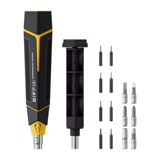 JAKEMY JM-8197 16 in 1 Manual Magnetic High Hardness Precision Screwdriver, JAKEMY JM-8197
