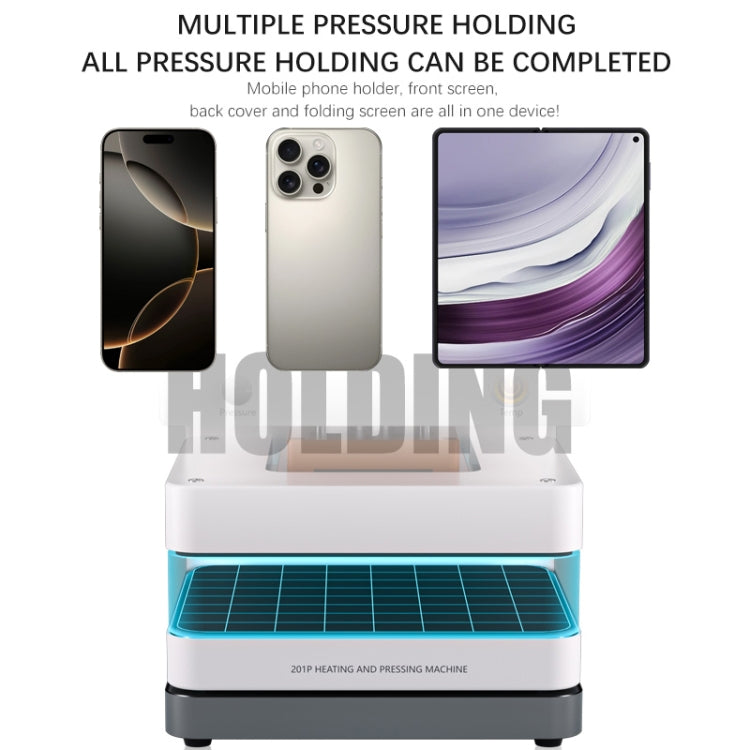 TBK 201P Frame / Screen / Back Cover Pressure Holding Machine with Built-in Vacuum Pump, US Plug, UK Plug, EU Plug, AU Plug