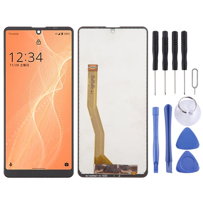 Original LCD Screen With Digitizer Full Assembly, For Sharp Aquos Sense3 Lite, For Sharp Aquos R5G, For Sharp Aquos Sense4 Lite, For Sharp Aquos Sense3 basie, For Sharp Aquos Sense 3 Plus, For Sharp Aquos Sense4, For Sharp Aquos Sense5G                ...