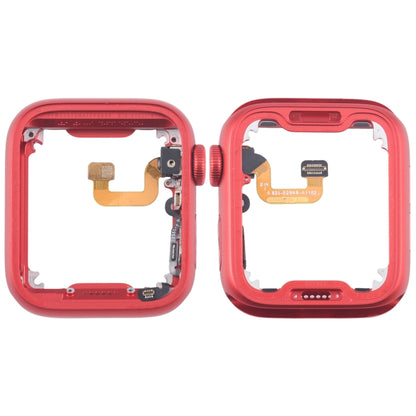 Aluminium Alloy Middle Frame Bezel Plate with Crown Spin Axis Flex Cable, For Apple Watch Series 6 40MM LTE, For Apple Watch Series 6 40MM GPS, For Apple Watch Series 6 44MM LTE, For Apple Watch Series 6 44MM GPS