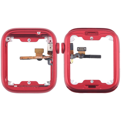 Aluminium Alloy Middle Frame Bezel Plate with Crown Spin Axis Flex Cable, For Apple Watch Series 7 / 8 / 9 45MM LTE, For Apple Watch Series 7 / 8 / 9 45MM GPS, For Apple Watch Series 7 / 8 / 9 41MM LTE, For Apple Watch Series 7 / 8 / 9 41MM GPS