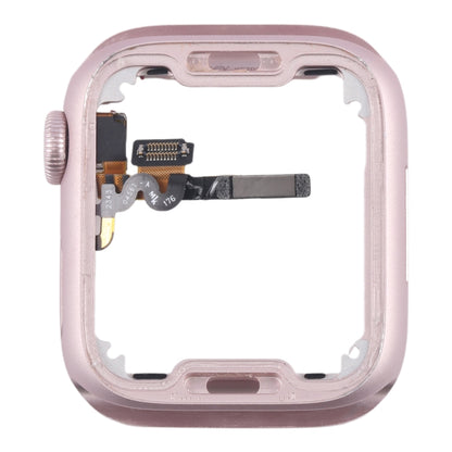 Aluminium Alloy Middle Frame Bezel Plate with Crown Spin Axis Flex Cable, For Apple Watch Series 9 45MM LTE, For Apple Watch Series 9 45MM GPS, For Apple Watch Series 9 41MM LTE, For Apple Watch Series 9 41MM GPS