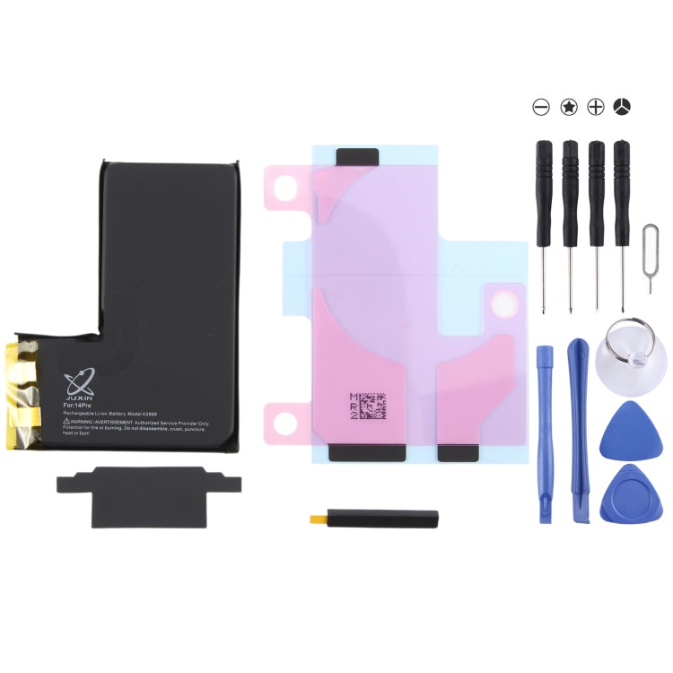JUXIN Zero Cycle Li-ion Battery, For iPhone 15 Pro Max 4850mAh, For iPhone 15 Pro 3400mAh, For iPhone 15 Plus 4700mAh, For iPhone 15 3600mAh, For iPhone 14 Plus 4850mAh, For iPhone 14 3670mAh, For iPhone 14  Pro 3480mAh, For iPhone 14 Pro Max 4850mAh��...
