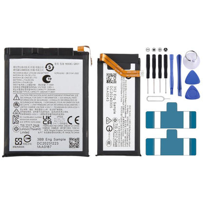 Battery Replacement, For Motorola Razr 50 Ultra QR30/QR10 2832mAh/998mAh, For Motorola Razr 50 QR31/QR11 2935mAh/998mAh, For Motorola Moto G84 5G XT2347 QB50 5000mAh, For Motorola Moto G Power 5G 2023 PD50 5000mAh���������������������������������������...