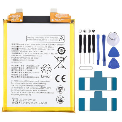 Battery Replacement, For ZTE Axon 60 / 60 Lite E6706ZTE-B 5000mAh, For ZTE Blade A34 / A54 GH6701-GH6702 5000mAh, For ZTE Nubia Z60 Ultra Li3959T45P8h816761 6000mAh, For ZTE Blade V50 Vita Li3852T44P8HA26650 5200mAh�������������������������������������...