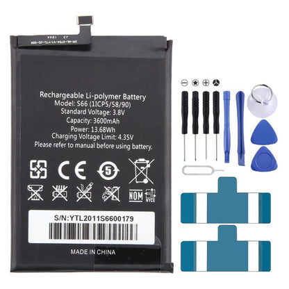 Battery Replacement, For Oukitel K7 Pro 10000mAh, For Oukitel WP2 10000mAh, For Oukitel Y1000 S66 3600mAh