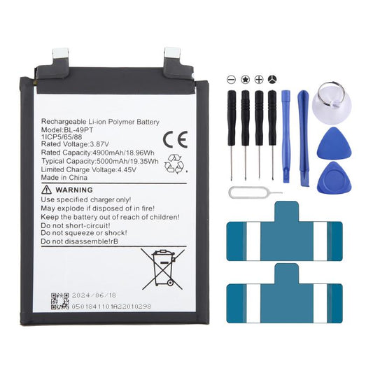 Battery Replacement, For Infinix Note 30 BL-49PT 5000mAh, For Infinix Hot 20 5G X666 BL-49HX 5000mAh, For lnfinix Note 12 Vip X672 BL-44FX 2250mAh, For Infinix Smart HD 2021 X612B X612 BL-49IT 5000mAh, For lnfinix BL-49MT 4900mAh