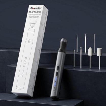 QianLi DM360 Mini Speed Adjustable Electric Grinding Polishing Pen with 7PCS Grinding Heads, QianLi DM360