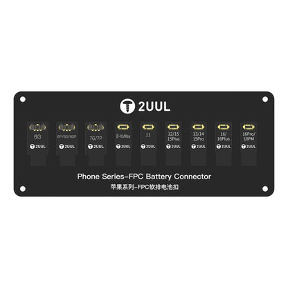 2uul BT03 FPC Battery Connector for iPhone 6 to 16 Pro Max, BT03