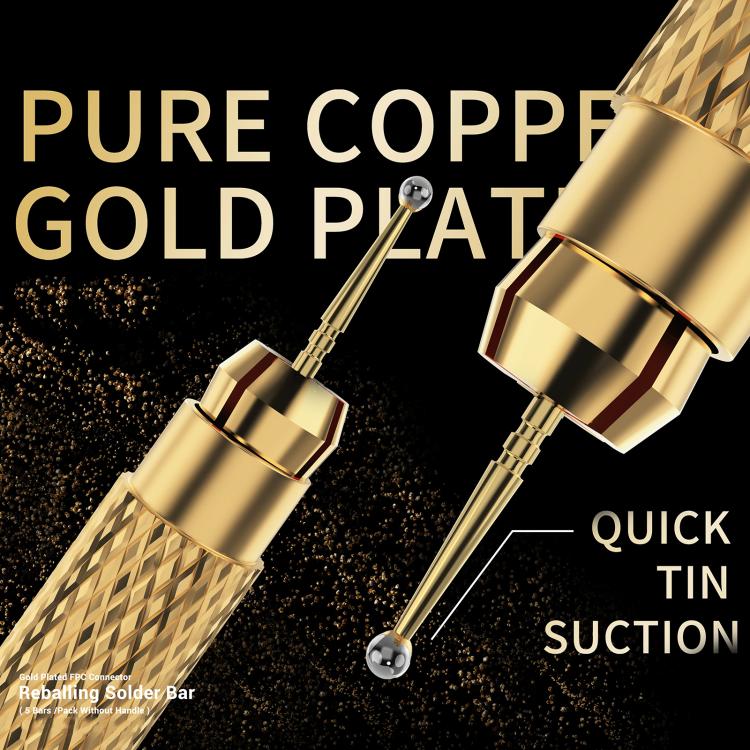 2uul SC96 Gold Plated FPC Connector Reballing Solder Bar, SC96