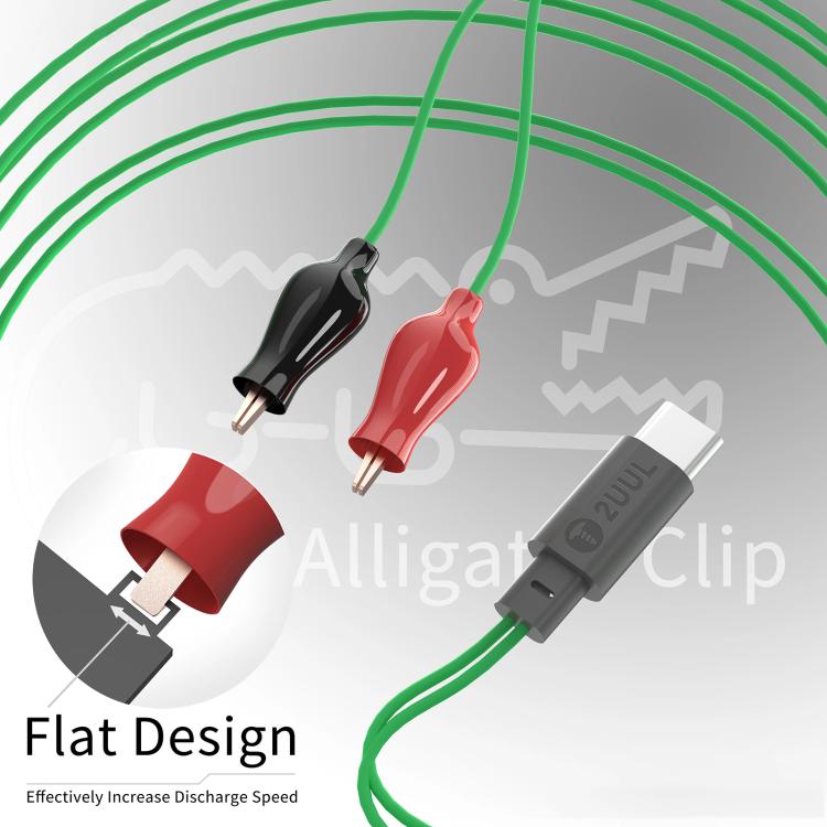 2uul PW03 9V Electro-Release Alligator Clip, PW03