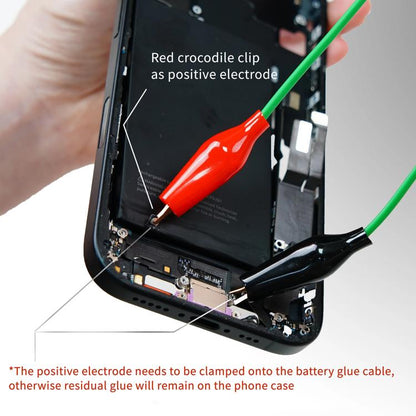 2uul PW03 9V Electro-Release Alligator Clip, PW03