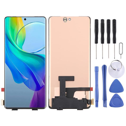 OLED LCD Screen with Digitizer Full Assembly with Fingerprint Identification, For vivo Y300+ 5G V2422, For vivo V30e V2339, For vivo X100 Pro, For vivo X100, For vivo T2 Pro 5G, For vivo iQOO Z7 Pro 5G, For vivo V29e, For vivo S17e