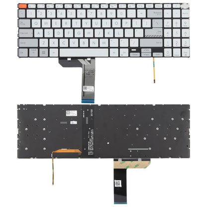 US Version Backlit Laptop Keyboard for Asus Vivobook Pro 15X OLED K6501 M6501, K6501 (Black), K6501 (White)