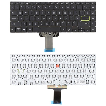 US Version Laptop Keyboard for Asus VivoBook S14 X421 X421DA X421UA X421EP X421EQ X421JQ X421FP X421FF X421FL, X421 (Black)