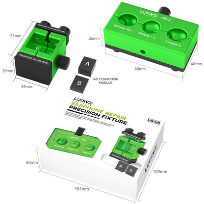 LUOWEI LW-HR Earphone Repair Precision Fixture Set