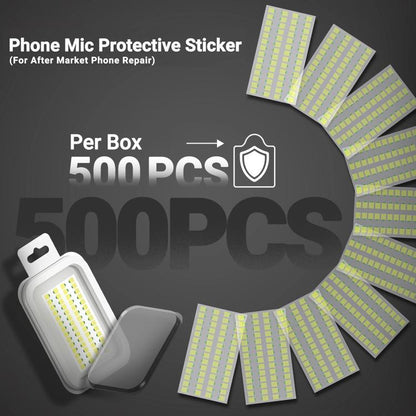 2UUL DA32 500 in 1 Phone Mic Protective Sticker