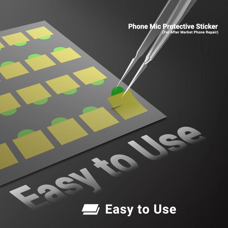 2UUL DA32 500 in 1 Phone Mic Protective Sticker