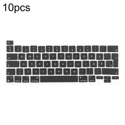 For MacBook A2251 A2289 A2238 A2338 10pcs UK Big Enter Version Keycaps, Sweden, Denmark, Italy, Arabic, German, Russian, Hungary, French, Norway, Spain, Portugal, English