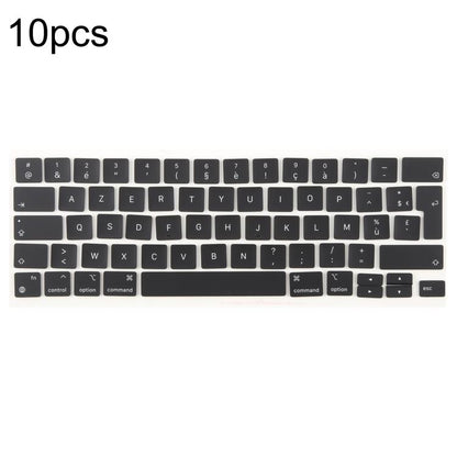 For MacBook A2251 A2289 A2238 A2338 10pcs UK Big Enter Version Keycaps, Sweden, Denmark, Italy, Arabic, German, Russian, Hungary, French, Norway, Spain, Portugal, English