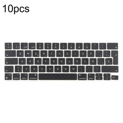 For MacBook A2251 A2289 A2238 A2338 10pcs UK Big Enter Version Keycaps, Sweden, Denmark, Italy, Arabic, German, Russian, Hungary, French, Norway, Spain, Portugal, English