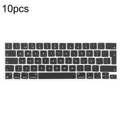 For MacBook A2251 A2289 A2238 A2338 10pcs UK Big Enter Version Keycaps, Sweden, Denmark, Italy, Arabic, German, Russian, Hungary, French, Norway, Spain, Portugal, English