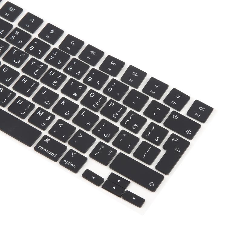 For MacBook A2681 A2941  A3113  A3114 UK Big Enter Version Keycaps, Arabic, French, Italy, German, Denmark, Sweden, Hungary, Spain, Norway, Russian, Portugal