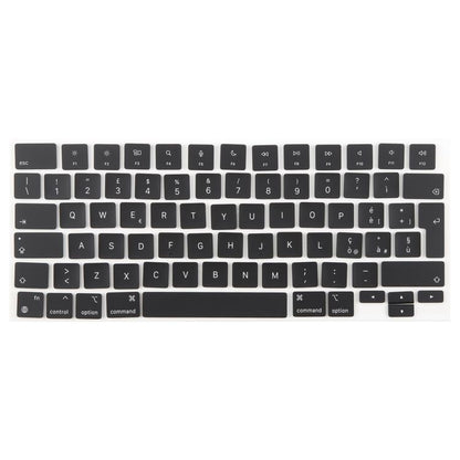 For MacBook A2442 A2485 A2779 A2780 A2991 A2992 A2918 UK Big Enter Version Keycaps, Arabic, French, Italy, German, Denmark, Sweden, Hungary, Spain, Norway, Russian, Portugal