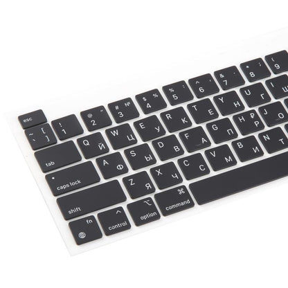 For MacBook A2251 A2289 A2238 A2338 10pcs US Small Enter Version Keycaps, Russian, Korean