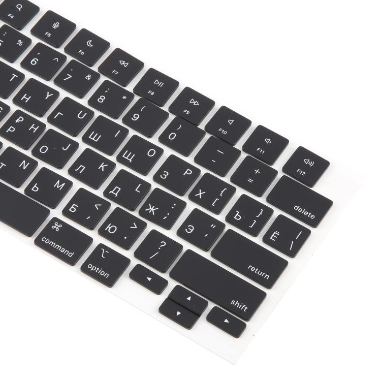 For MacBook A2681 A2941 A3113 A3114 US Small Enter Version Keycaps, Russian, Korean