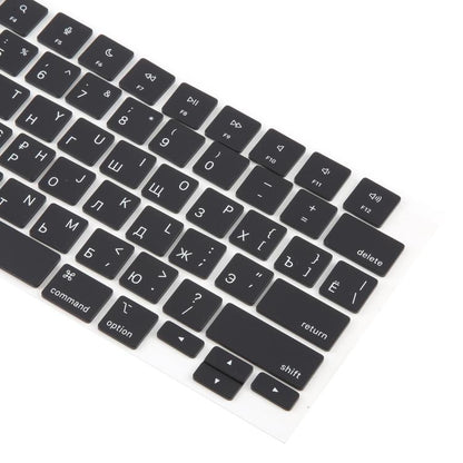 For MacBook A2681 A2941 A3113 A3114 10pcs US Small Enter Version Keycaps, Russian, Korean