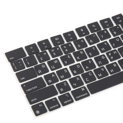 For MacBook A2681 A2941 A3113 A3114 10pcs US Small Enter Version Keycaps, Russian, Korean