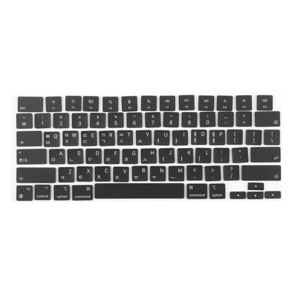 For MacBook A2442 A2485 A2779 A2780 A2991 A2992 A2918 US Small Enter Version Keycaps, Russian, Korean