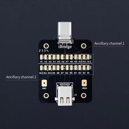QianLi iBridge Tail Plug Charging DNDP Detection Epitaxial Board, Type-C, 8 Pin