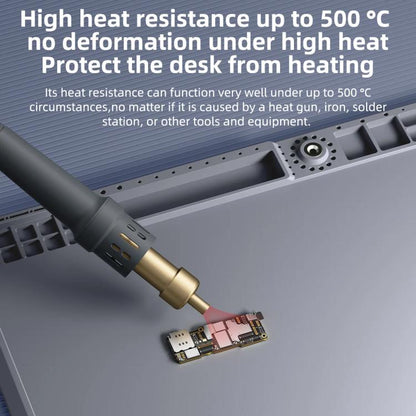 Mega-Idea B656 Desktop Insulation Heat-Resistant Silicone Pad, B656