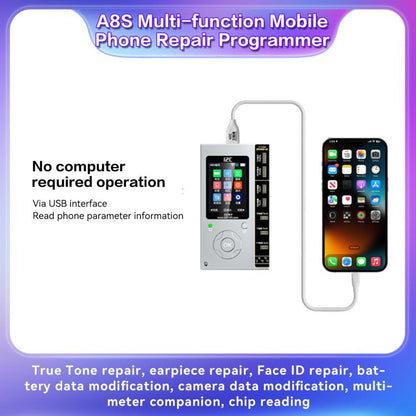 i2C A8S Multi-function Phone Repair Programmer, Host+7-15 Pro Max True Tone Board, Host+12-15 Plus True Tone Board, Host