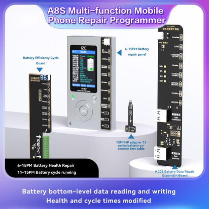 i2C A8S Multi-function Phone Repair Programmer, Host+7-15 Pro Max True Tone Board, Host+12-15 Plus True Tone Board, Host