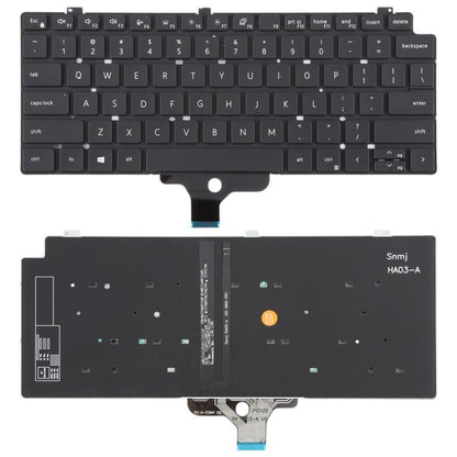 US Version Backlit Laptop Keyboard for Dell LATITUDE P33S 13-7300 7310, For Dell LATITUDE P33S 13-7300 7310