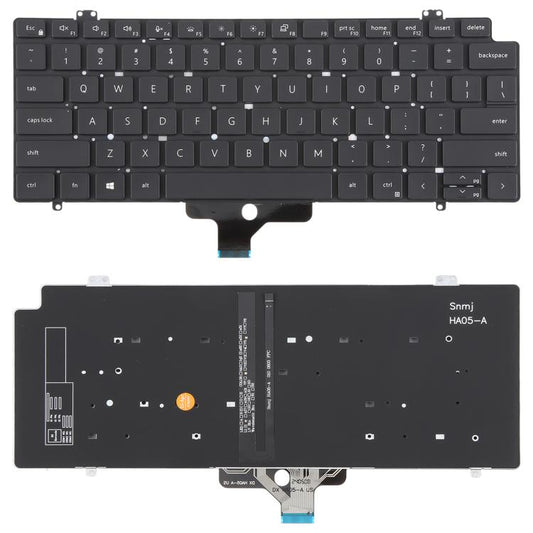 US Version Backlit Laptop Keyboard for Dell Latitude 7410 7410 2in1 P131G P119G, For Dell Latitude 7410