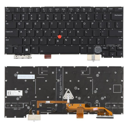 US Version Backlit Laptop Keyboard for Lenovo Thinkpad X1C X1 carbon Gen12 2024, For Lenovo Thinkpad X1C