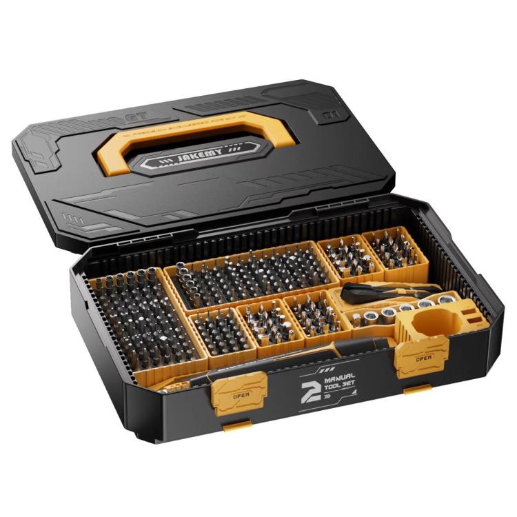 Jakemy JM-8199 257 in 1 Modular Manual Tool Box, Jakemy JM-8199